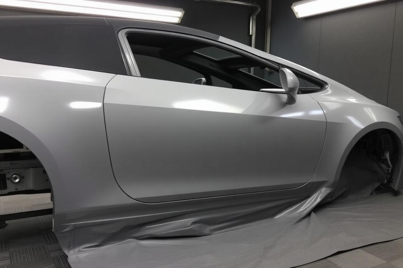 Carrosserie d'origine avant pose du covering